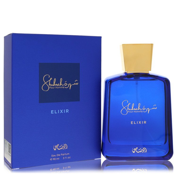 Rasasi Shuhrah Elixir by Rasasi Eau De Parfum Spray 3.0 oz (Men)
