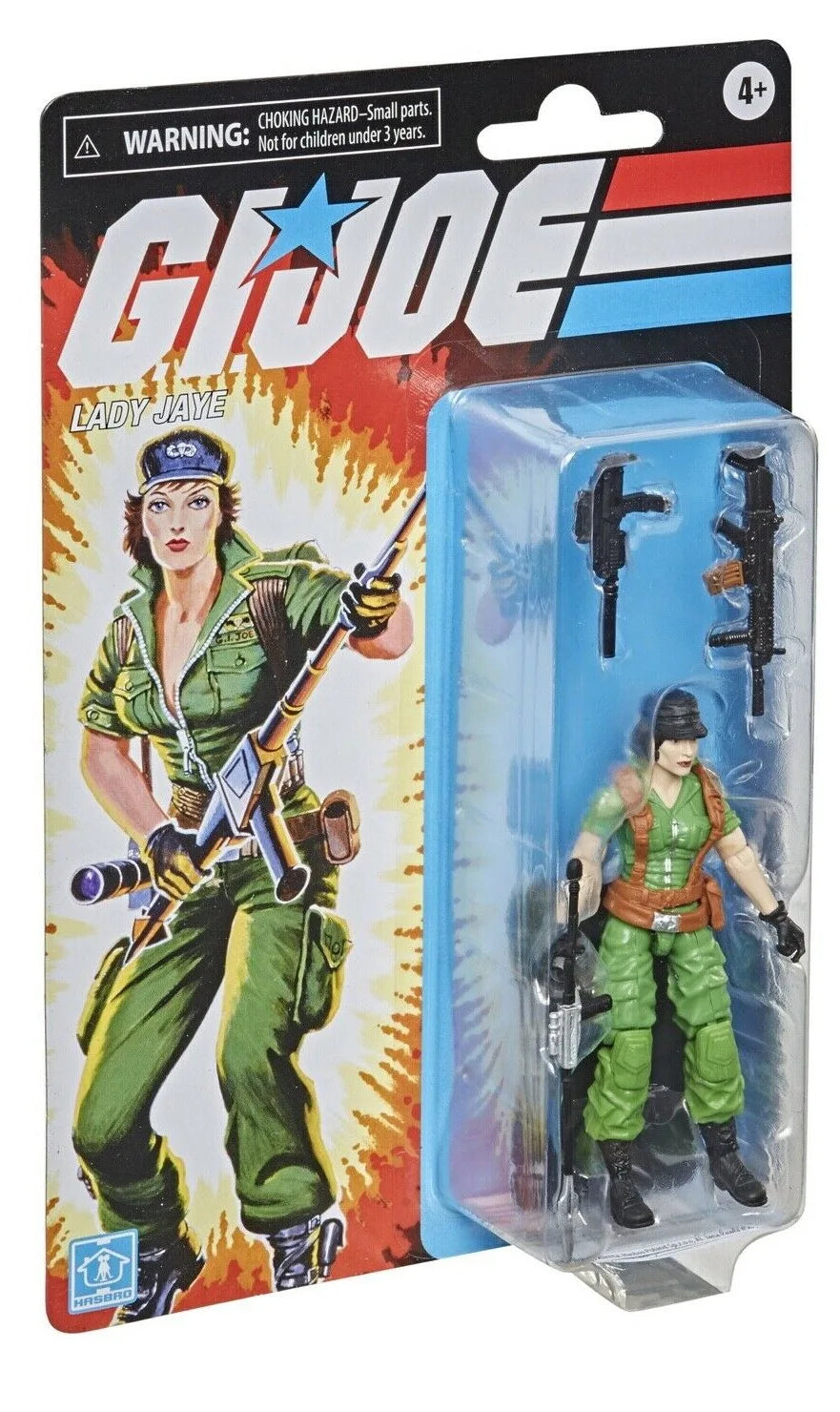 Original Collection 3.75" GI Joe Cobra Commander Lady Jaye Duke Action Figure