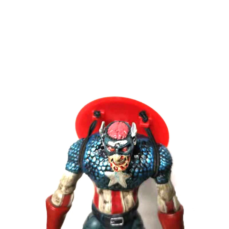 Toybiz Marvel Diamond Select DST Zombie Captain American 7" Action Figure Loose