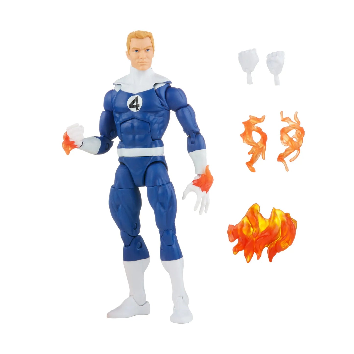 Marvel Legends Fantastic Four Retro Wave Firelord Invisible Woman Mr Fantastic Human Torch 6" Loose Action Figure