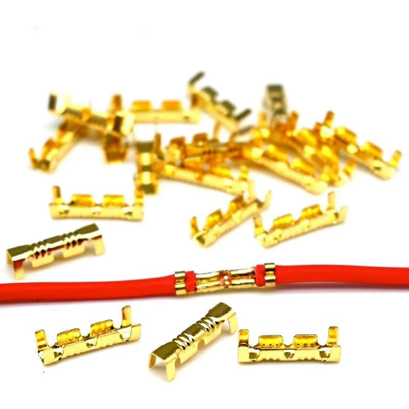 1000pcs 453 0.3-1.5MM U-Shaped Terminal tab Cold Inserts Terminal Wire Connector terminal electric Small Teeth Terminal
