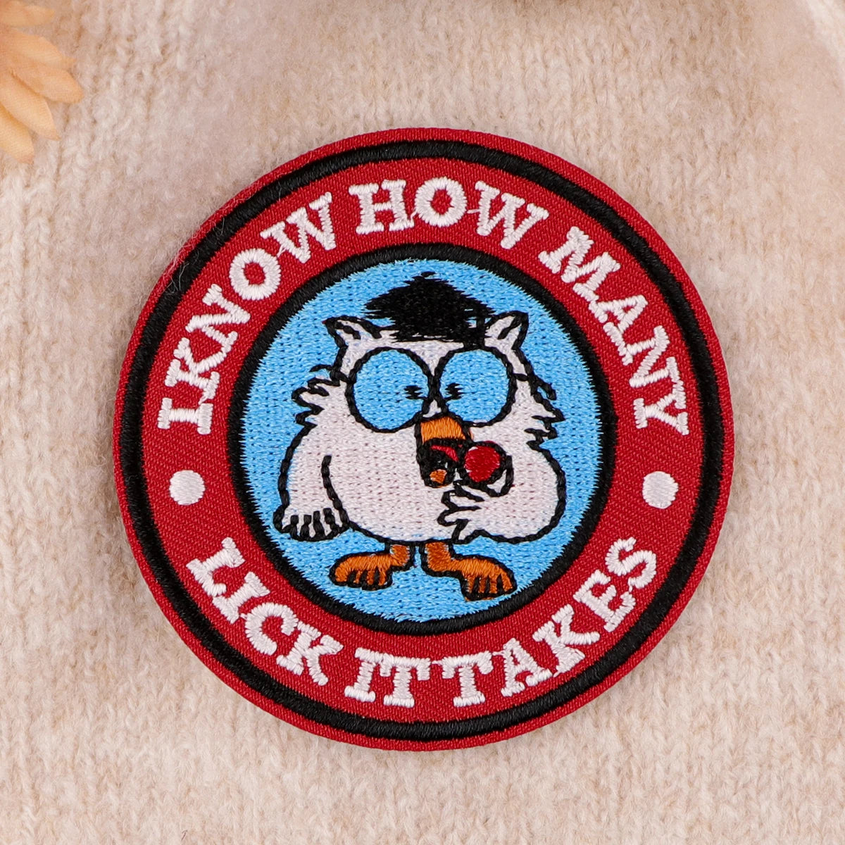 Cute Owl Embroidery Patch Funny Quotes Iron On Patches For Clothing Lollipop Thermoadhesive Patches On Clothes DIY Sew Badges