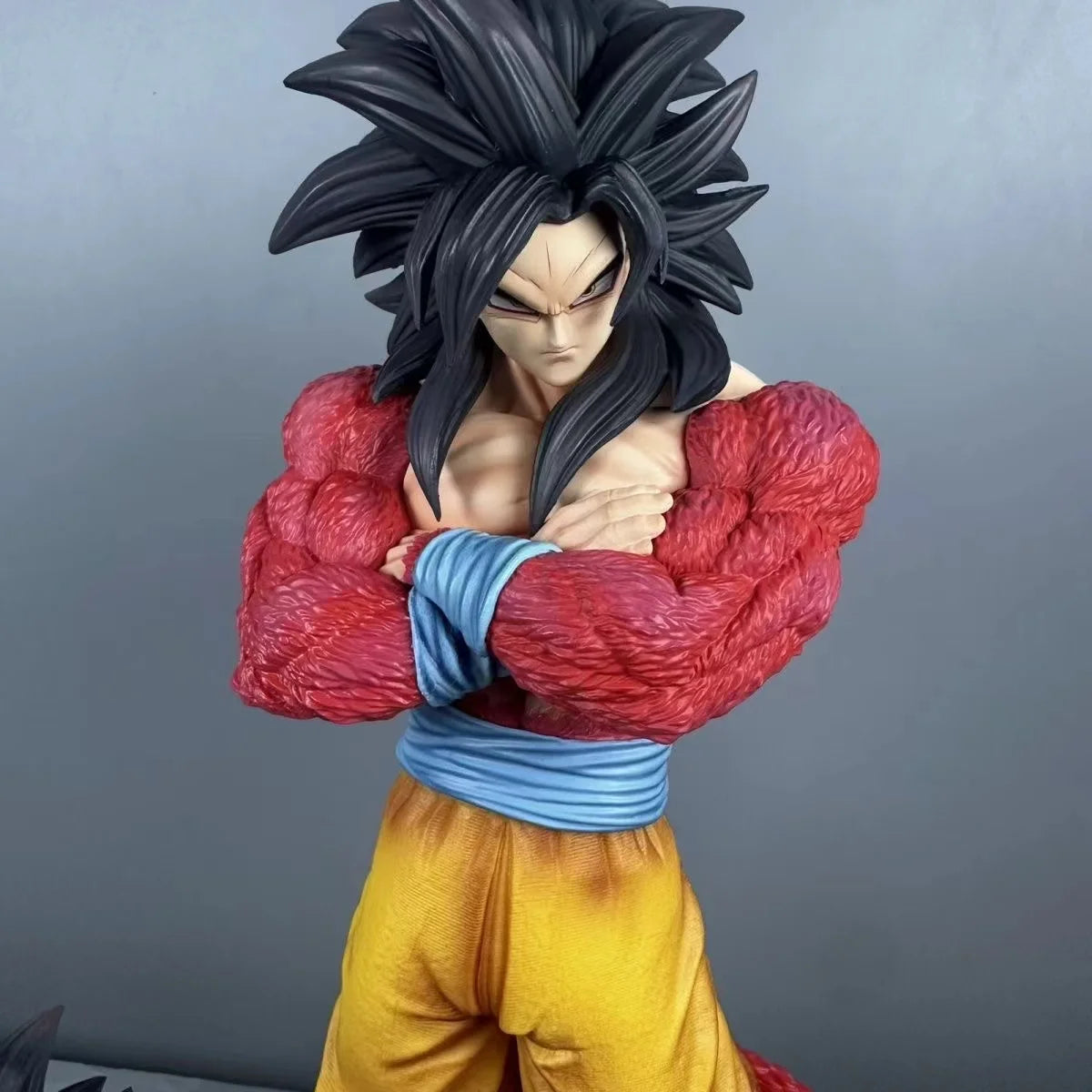 Anime Dragon Ball Ssj4 Goku Figure Son Goku Super Saiyan Action Figures 34cm Pvc Statue Collection Model Toys Gifts