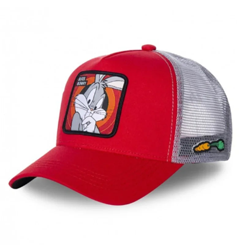 High Quality Brand Anime Cartoon Snapback Cotton Baseball Cap Men Dad Mesh Hats