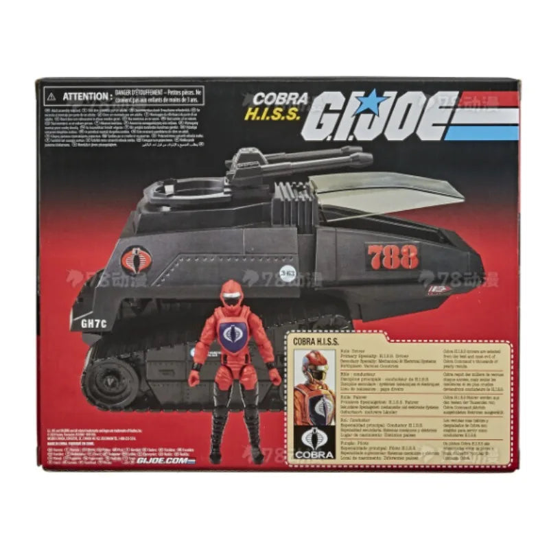 Original Hasbro G.I. Joe Classified Series COBRA H.I.S.S. Action Toy Figure Models Collection