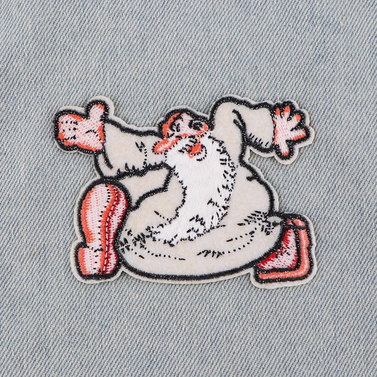 Old Man Embroidered Patches on Clothes Stickers DIY Ironing Appliques Patches for Clothing Jacket Jeans Fashion Stripes