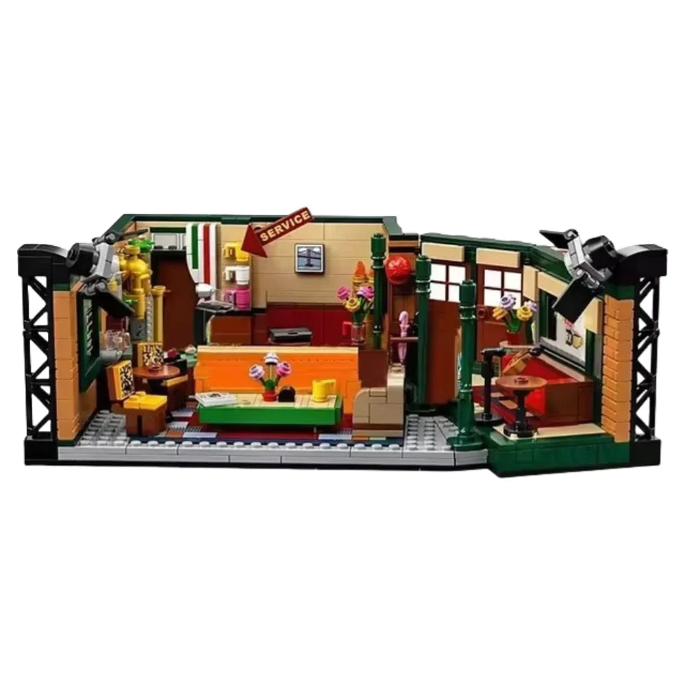 Friends Apartment 1070 pcs Building Block Bricks Toys Central Perk Model figures