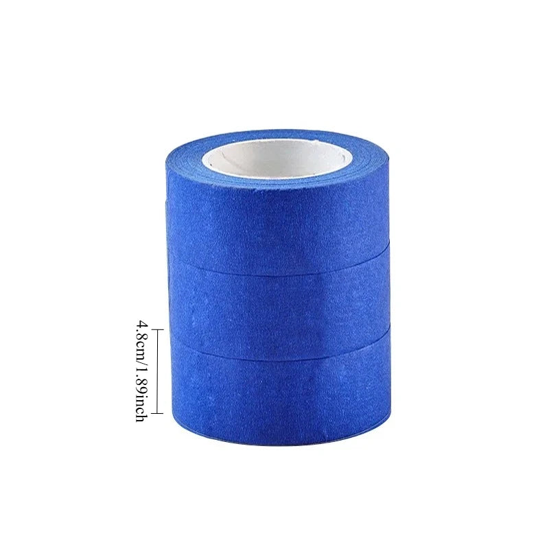 3Rolls 20m/Roll Paint Tape Multi-Surface Masking Easy Removal Paint Tape Security Wall Painting Crafts Art Construction Home
