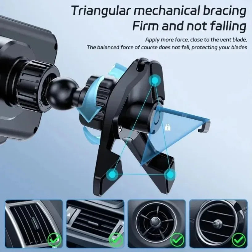 Fast Dual Coil Car Wireless Charger Station Magnet Foldable Cellphone Mount For Samsung Fold 5 4 3 W24 23 S24 S23 S22 Ultra