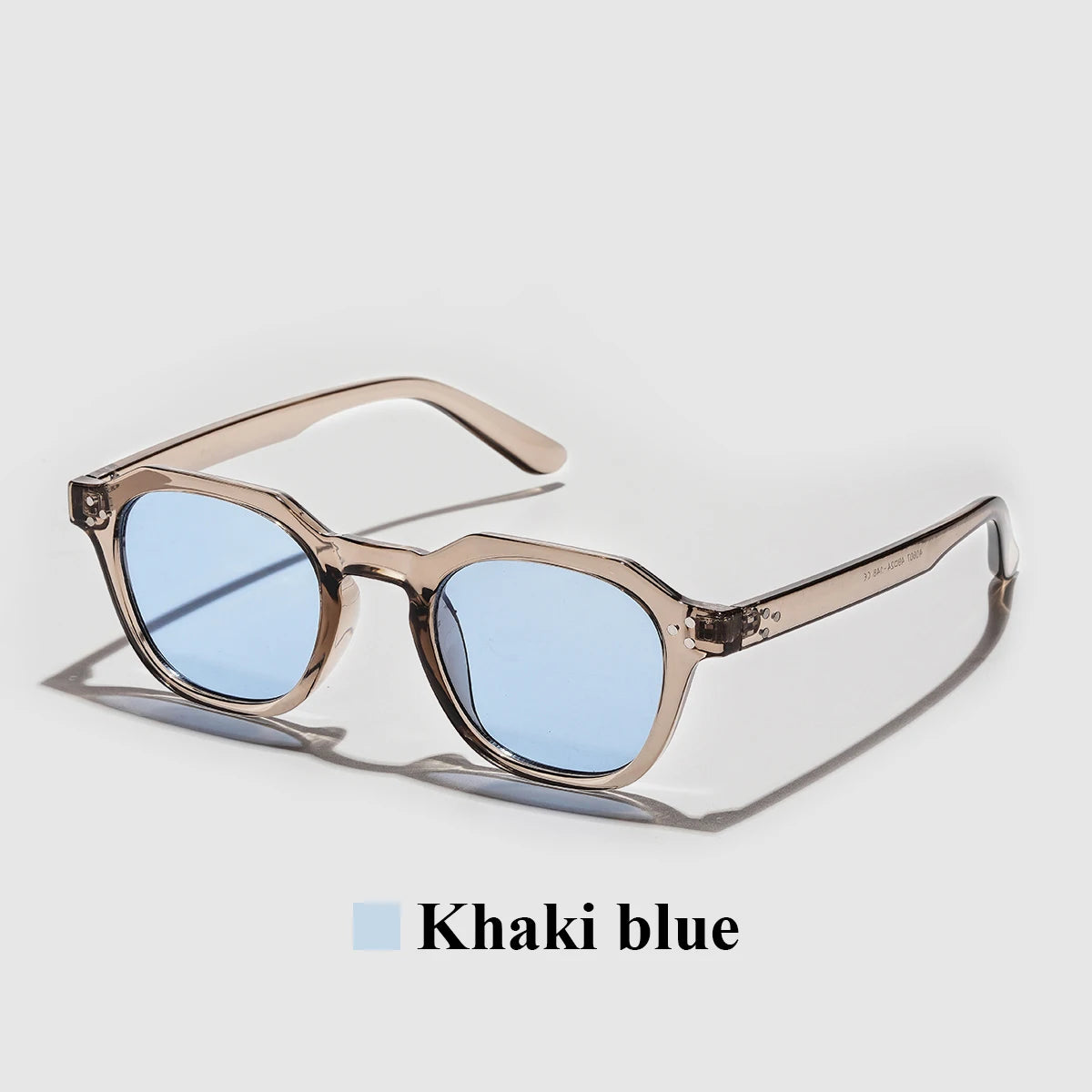 Ruiao Luxury round light Sunglasses Designer Sun Shades Brand Retro Eyewear Gift for Women Men