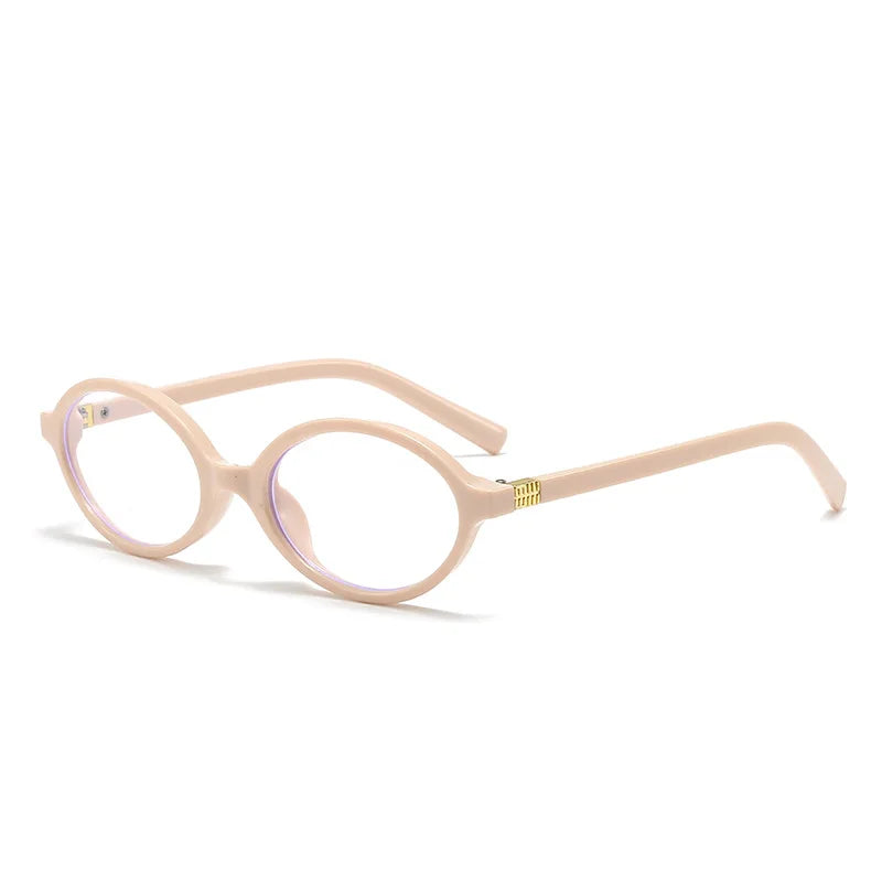 Blue Light Blocking Retro Y2K Style Small Frame Glasses Chic Leopard Print for TV Computer Phone Use Perfect for Parties