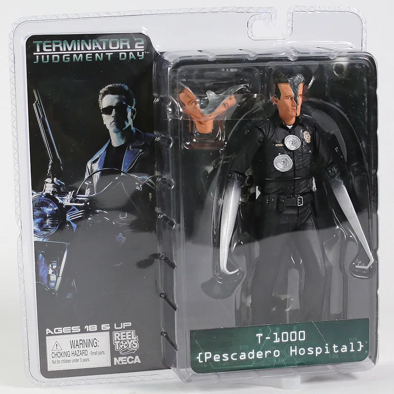 NECA The Terminator T-800 Pescadero Escape Joints Moveable Action Figure Toy