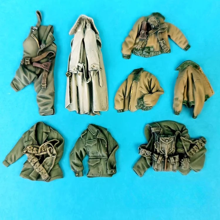 Fine 1/35 Model Scenario Making Small Ornaments for US Military Tanks, Scenario Equipment, Clothing Accumulation