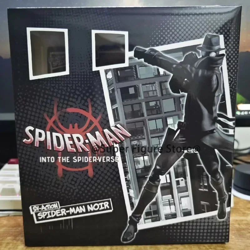 Miles Sentinel Peter Parker Sv Spider Verse Noir Action Figures PVC Collects 04