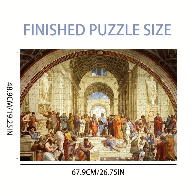 26.75''x19.25'' 1000pcs Birth of Venus Puzzle for Renaissance Wall Art, Gallery Decor Unique Birthday Gift for lover friends