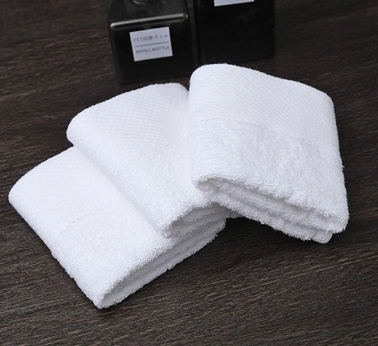 30x30cm Pure Cotton Face Towel: Soft Handkerchief for Kids, Restaurant Napkin & Multi-Purpose Rag