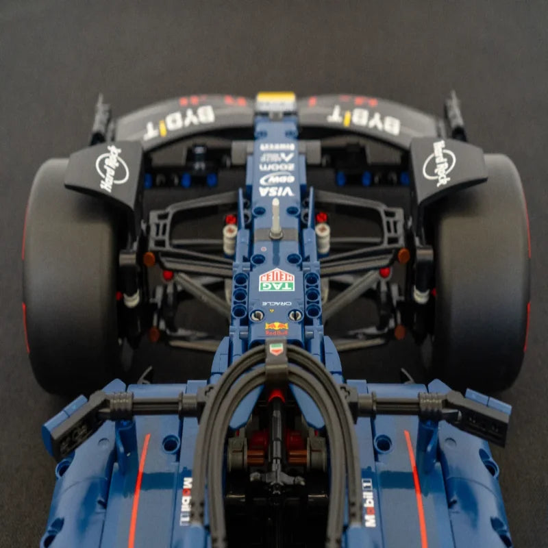 1639 pcs 1&8 Technical Oracle F1 CarRedbull Racing Formula RB20 Building Blocks