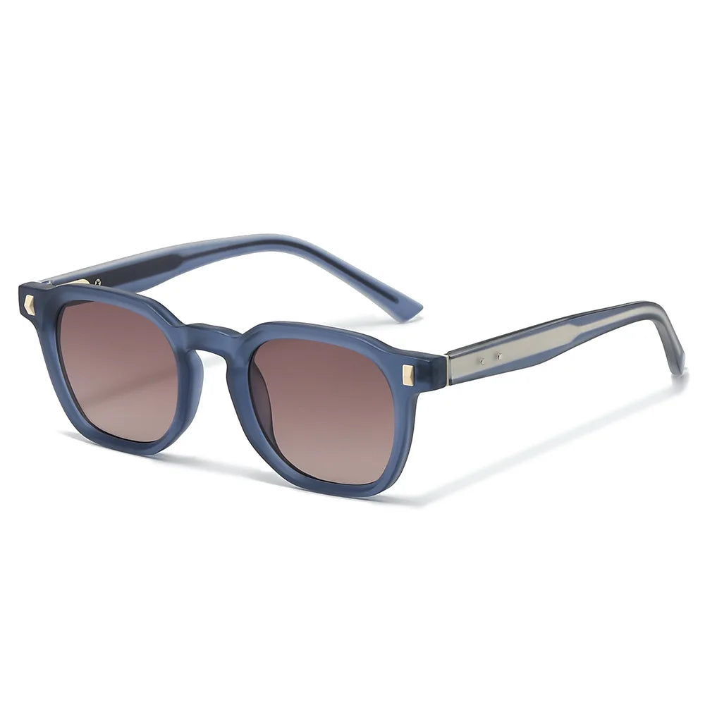 JNPCXI New Fashion Sunglasses Men Vintage Square Gradient Sun Glasses Outdoor Sports Party Vacation Travel Driving Eyeglasses
