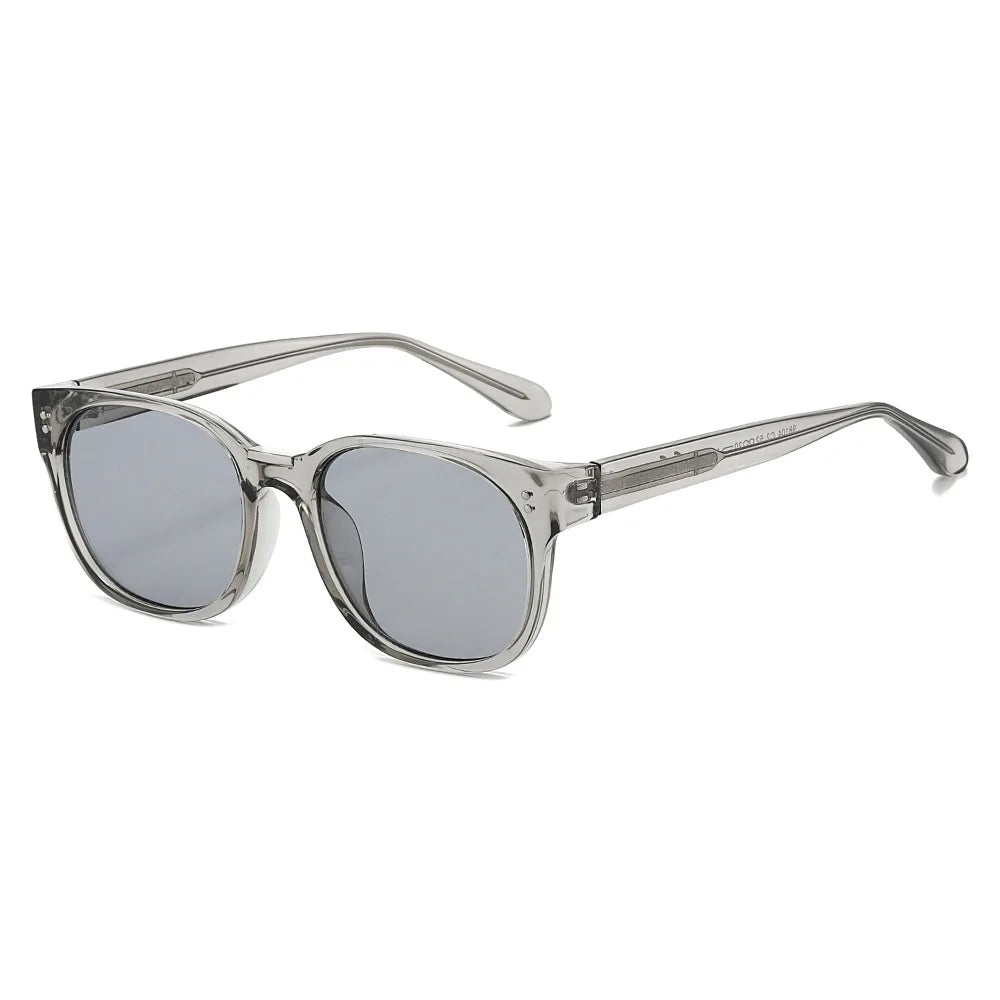 JNPCXI New Designer Square Sunglasses Men Women Fashion Tint Lens Stainless Steel Sun Shades UV400 Oculos Sol Feminino