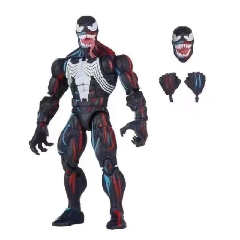 Original Hasbro Marvel Legends Series Retro Packaging Venom Anime Figure Toys Model Collection