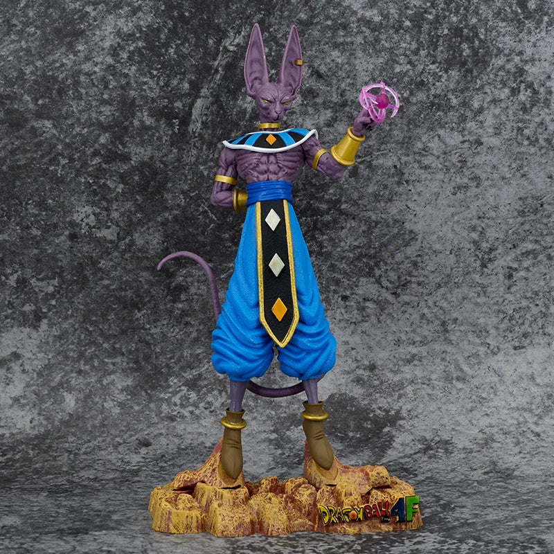 12" Dragon Ball Z Super God of Destruction Beerus Action Figures Collection