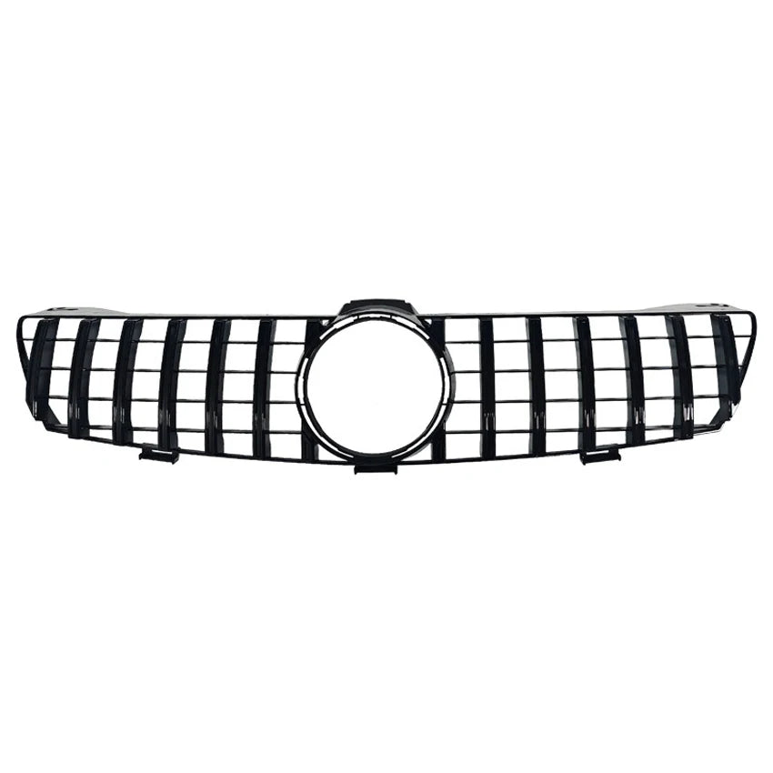 Chrome Silver Diamonds Style Bumper Grille For Mercedes Benz CLS-Class W219 CLS350 CLS500 2009-2011 AMG GTR Style Hood Grilles