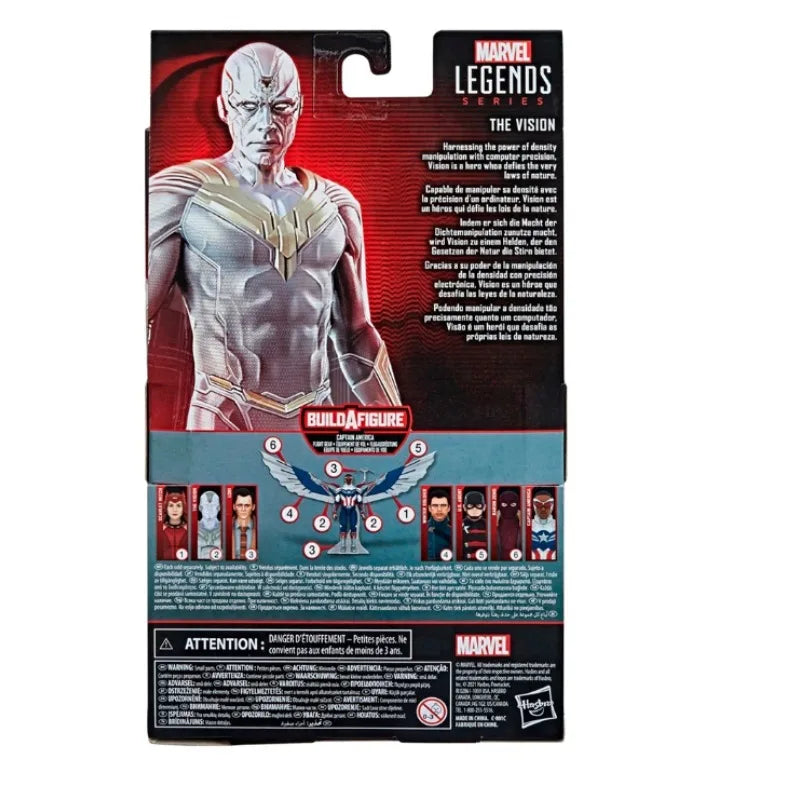 Original Hasbro Marvel Legends Series The Vision Anime Figure Collection Model Toy