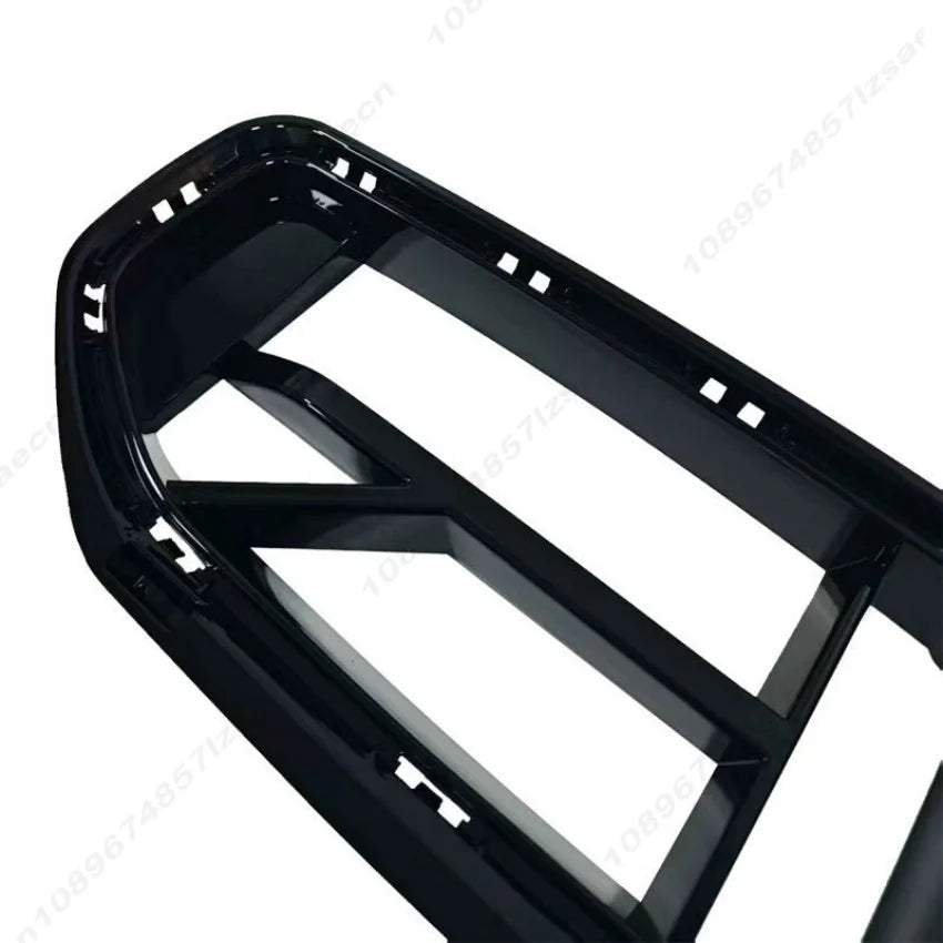 For BMW M2 Series G87 2020-2025 CS Style Racing Grills Front Bumper Air Vent Cover Trim Foglamp Mesh Grill Frame Body Kit Black