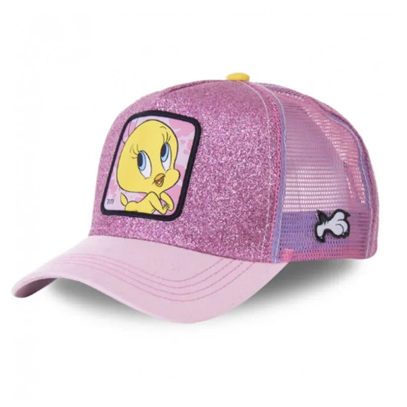 High Quality Brand Anime Cartoon Snapback Cotton Baseball Cap Men Dad Mesh Hats