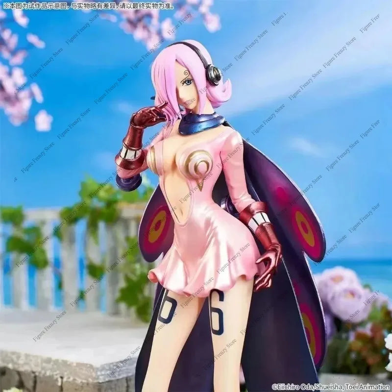 Special Offer Fast Shipping PVC Figure for Bandai Banpresto One Piece Peripheral Chronicle G&G Vinsmoke Reiju Anime Mol