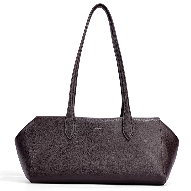 Women's Soft Cow Genuine Leather Underarm Bags Female Fashion Top-grain leather Shoulder Bag Ladies Luxury Designer Handbags