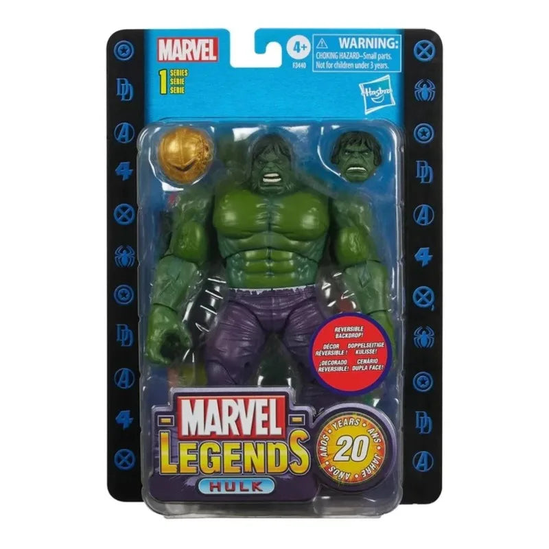 Original Hasbro Marvel Legends Series HULK Anime Figure Toy Gift Collection
