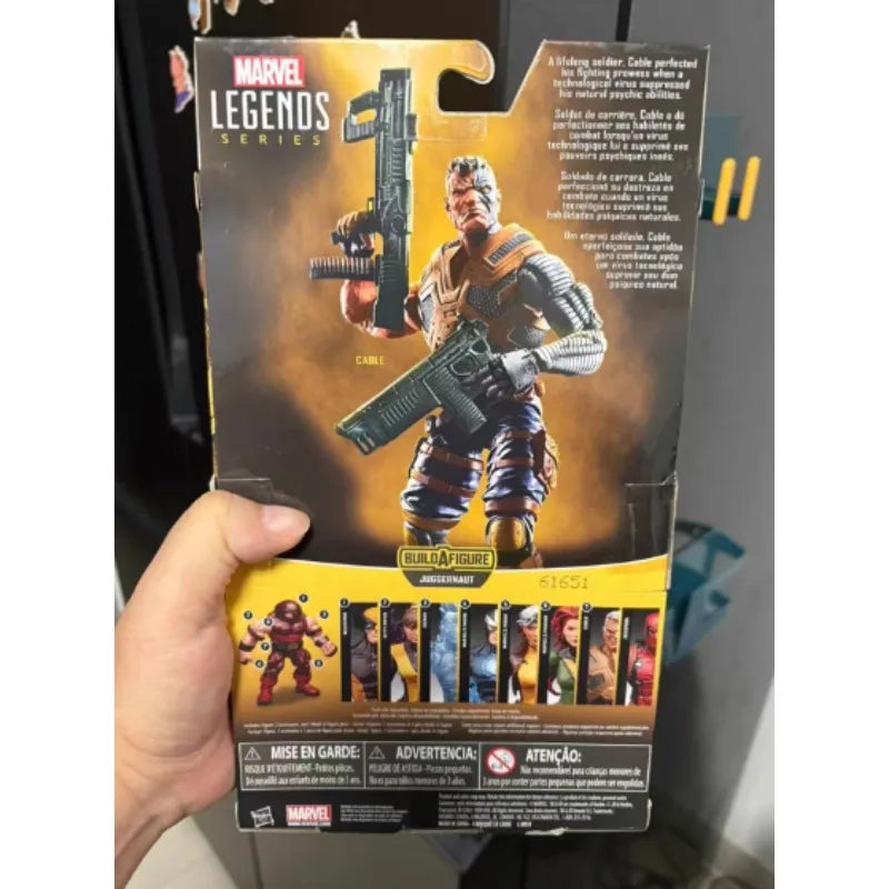 Original Hasbro Marvel Legends Series X-MEN CABLE Anime Figure Toy Collection Model
