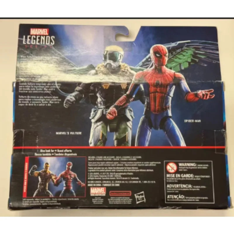 Original Hasbro Marvel Legends Series SPIDER-MAN No Way Home MARVEL'S VULTURE & SPIDER-MAN Anime Figure Toy Collection Gift