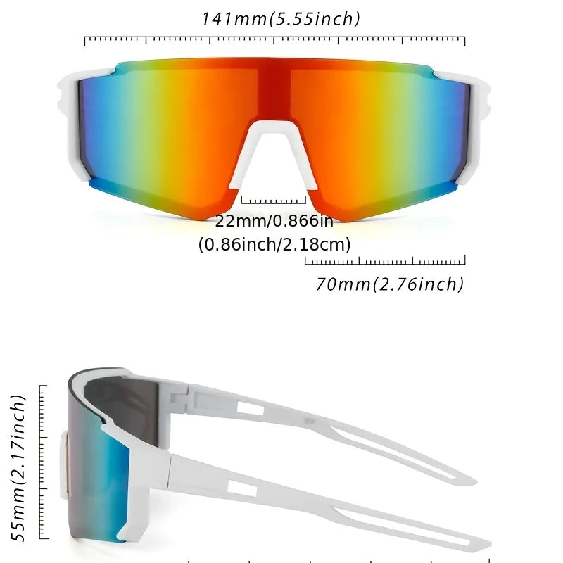 2pcs European and American Style Unique Fashion Glasses Suitable for Various Styles Unisex Eyewear