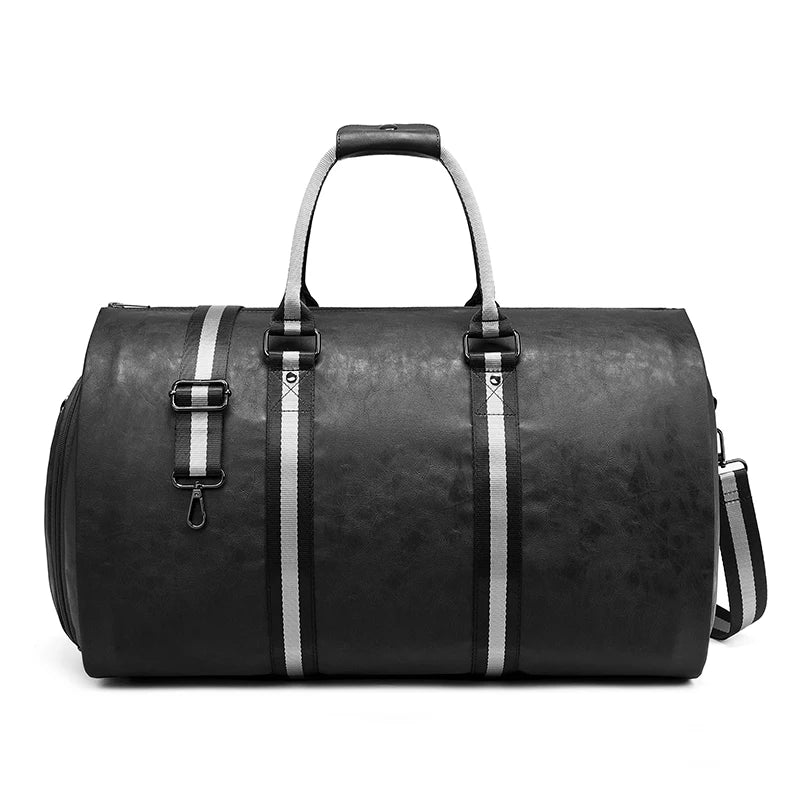 SWISS MILITARY XL Capacity Leather Bag Multifunction Lugage AntiWater Travel Bag