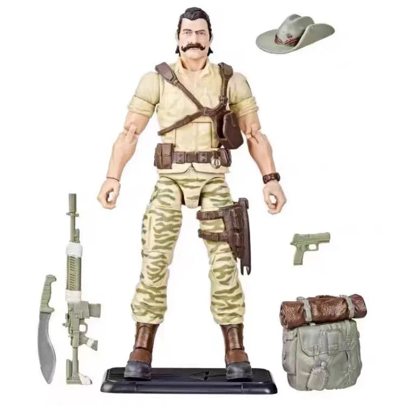 Original Hasbro G.I. Joe GI Joe Classfied Series Retro Cardback Recondo Action Figure Collection Toys Ornaments
