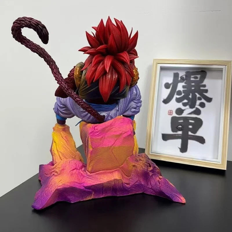 JG Statue Dragon Ball Ssj4 Gogeta Figure Super Saiyan 4 Gogeta Pvc Action Figures Collection Model Toys Gifts