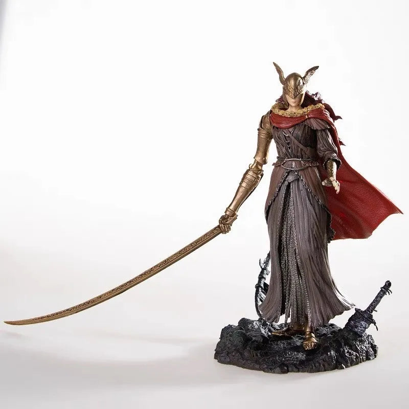 24cm ELDEN RING Malenia Blade of Miquella Anime Figure Valkyrie Figure PVC Statue