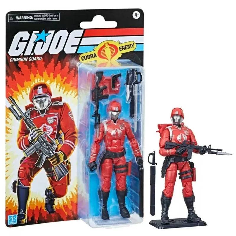Original Hasbro G.I. Joe Classified Series Retro Cardback Crimson Guard Action Toy Figure Mode Collection