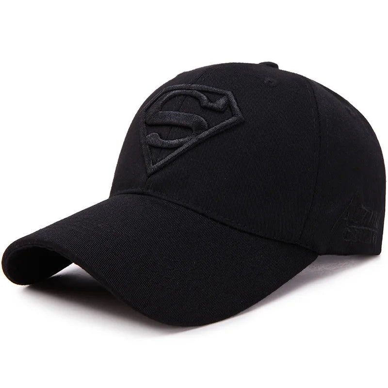 Street Superhero Embroidery Cap Cosplay Costume Adjustable Sun Hat Accessories