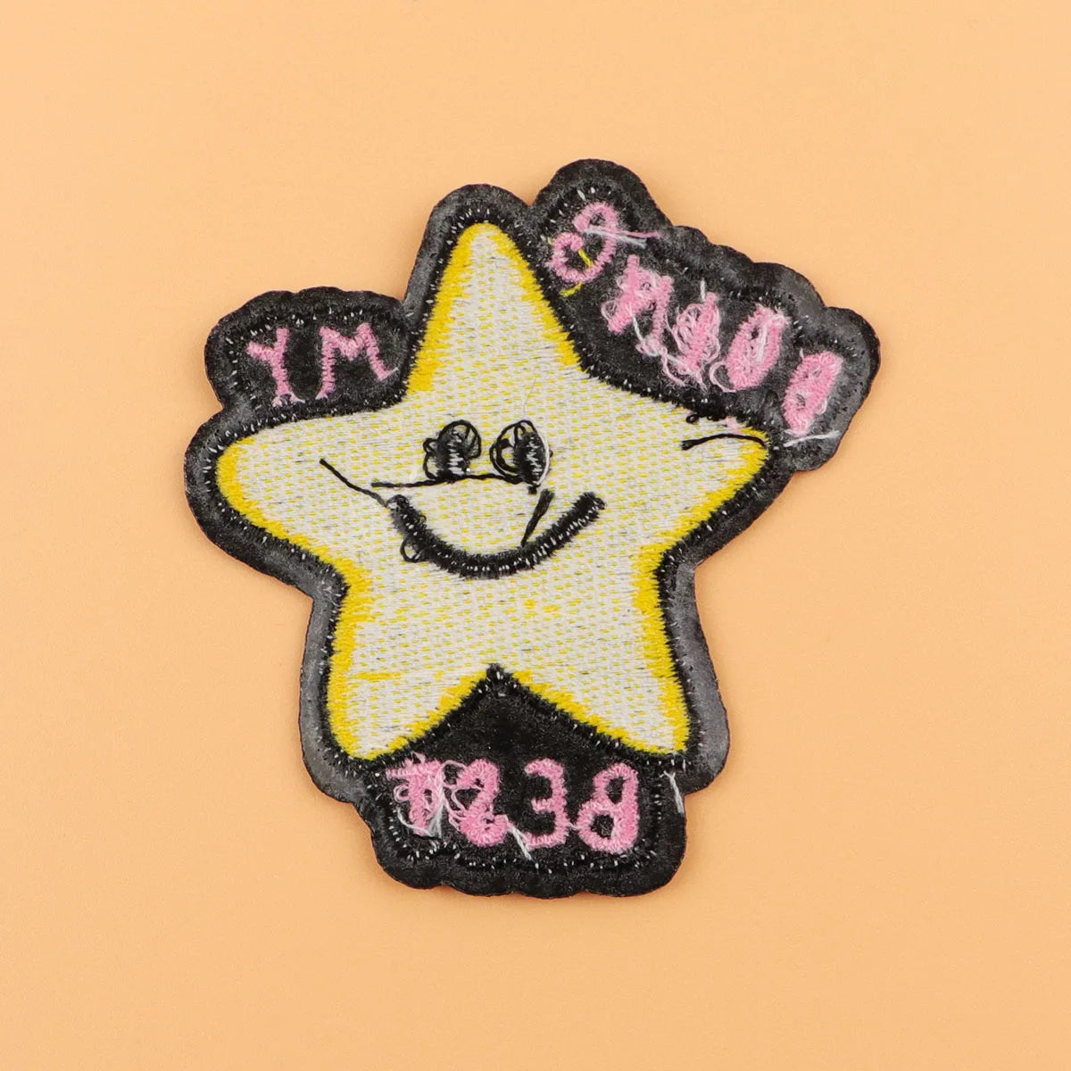 Star Quote Embroidery Patch DOING MY BEST Iron On Patches For Clothing Thermoadhesive Patches On Clothes DIY Sew Badges