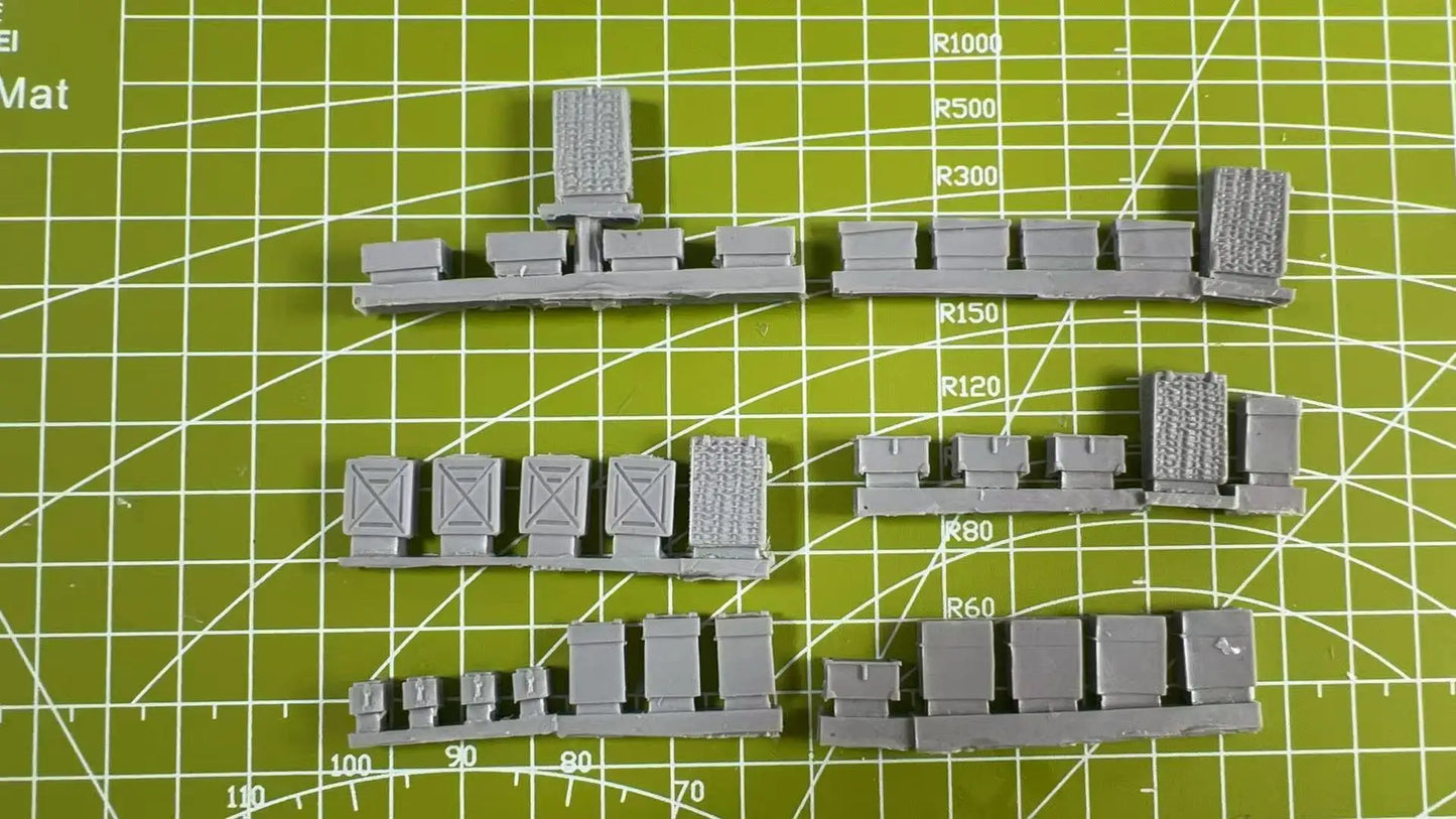 1:35 Resin Model Assembly Kit Resin Scene Modification Stack Grey Model 39099