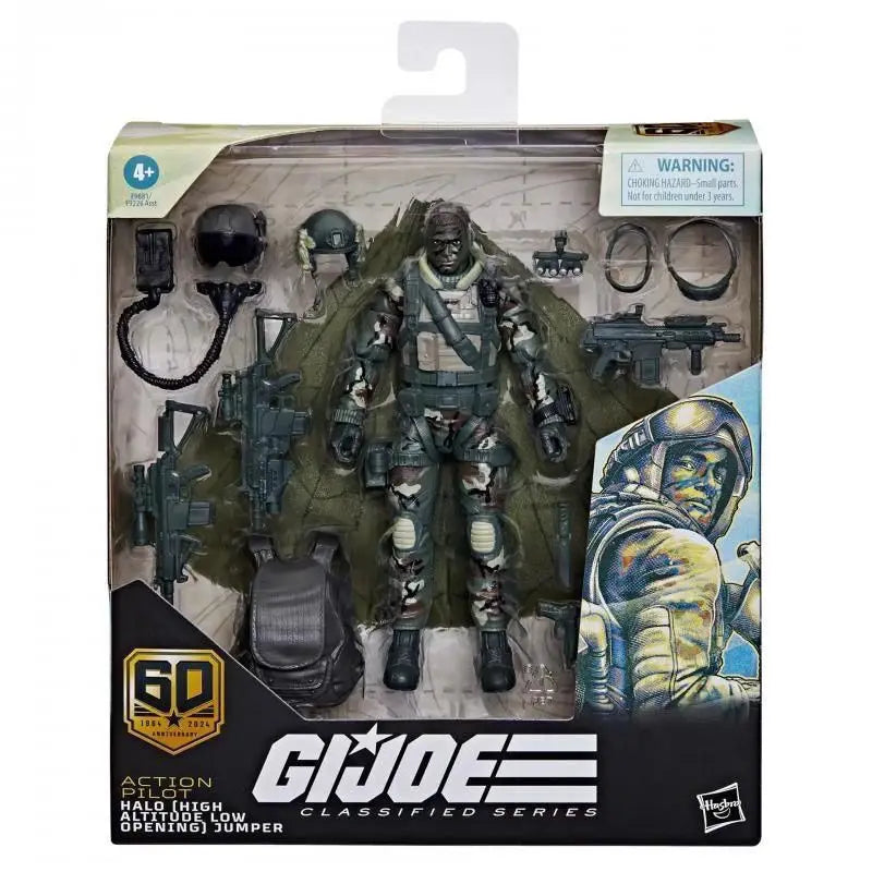 Original G.I Joe Classified Series 60th Anniversary Marine Sniper Action Figure