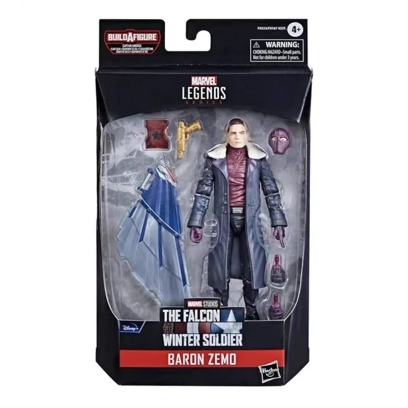 Original Hasbro Marvel Legends Series THE FALCON BARON ZEMO Anime Figure Toy Collection Model