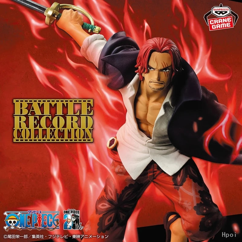 Special OfferIn Stock Bandai Original Banpresto One Piece Shanks Action Figure Mol Doll Brand New Boxed Anime Characters Toys Mo