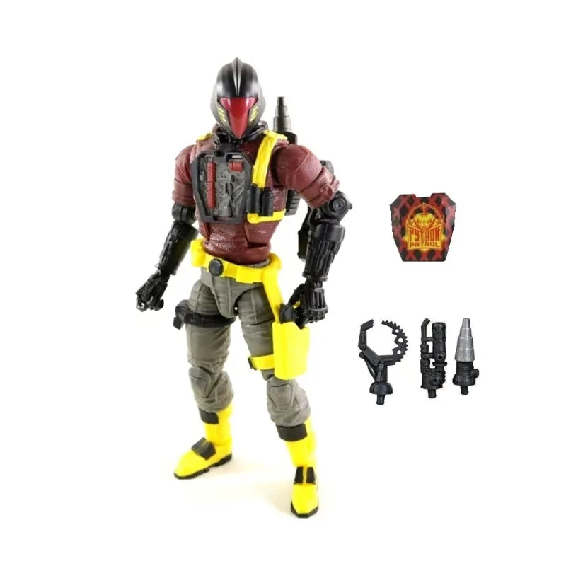 Original Hasbro G.I. Joe Classified Series Python Patrol B.A.T. Action Figure Model Toys Collection
