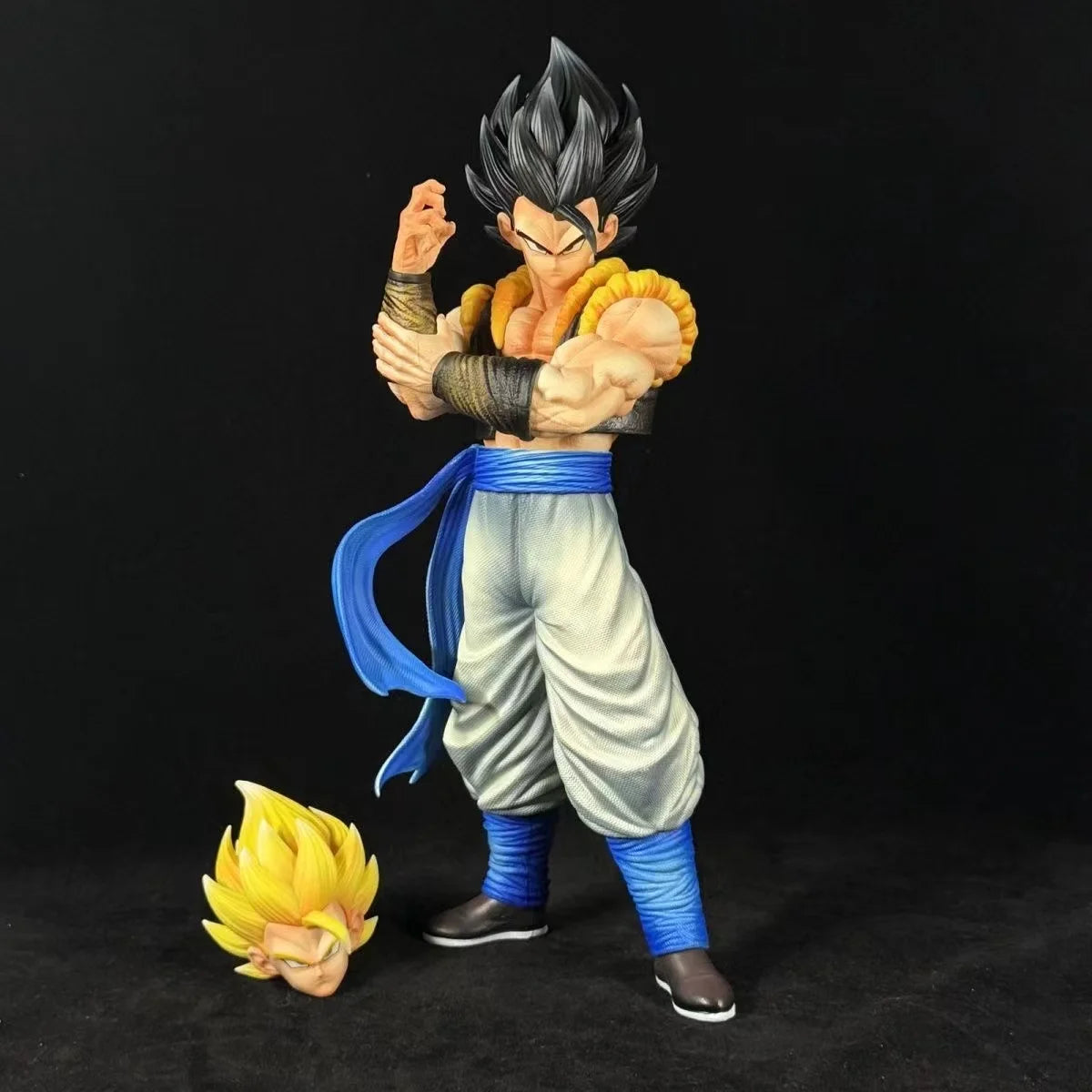 Anime Dragon Ball Vegetto Figure Super Saiyan Gogeta Action Figures Pvc Statue Desktop Ornament Collection Model Toys Gifts