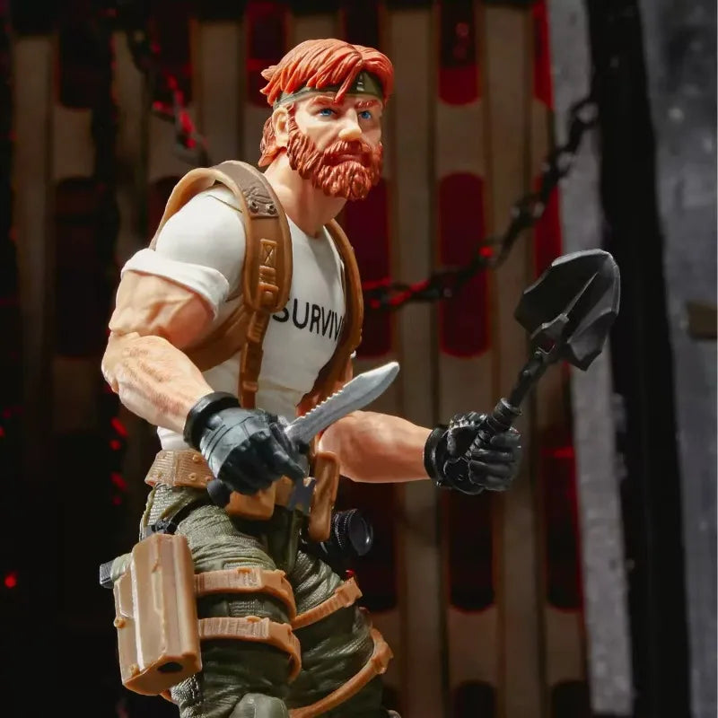 Original Hasbro G.I. Joe Classified Series Stuart Outback Selkirk Anime Figures Toys Collection Models