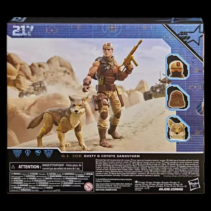 【Pre Sale】Original Hasbro G.I. Joe Classified Series DUSTY / COYOTE SANDSTORM Action Toy Figure Collection Model
